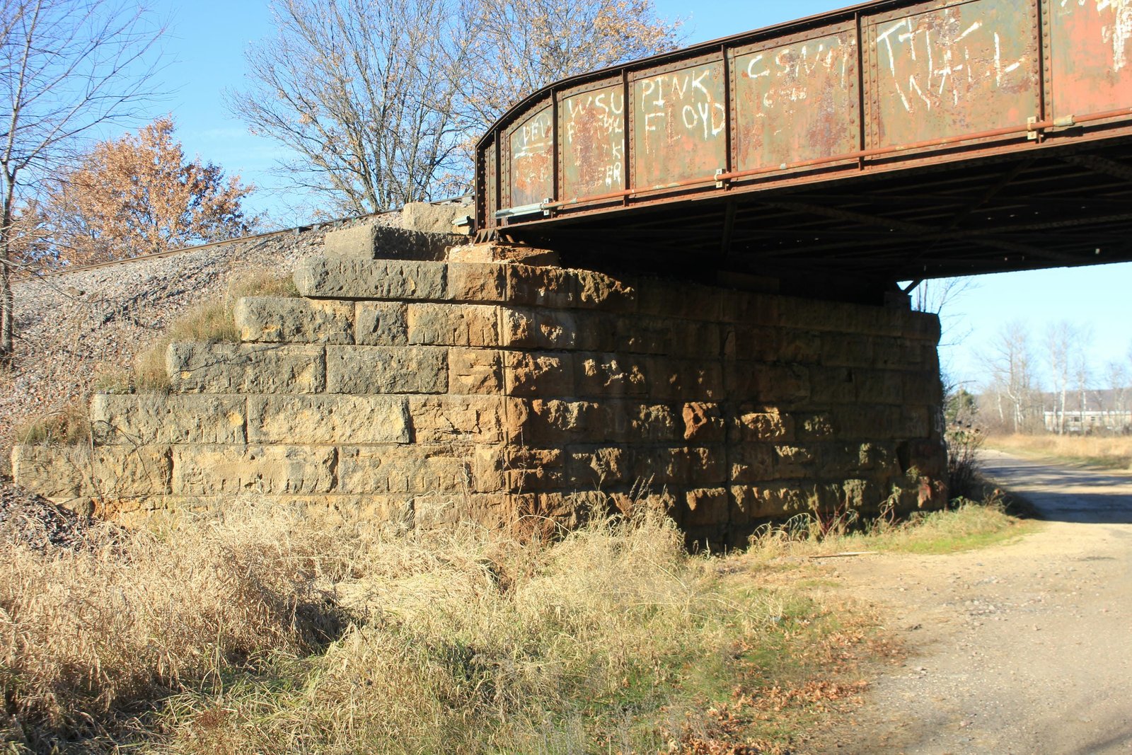 West abutment